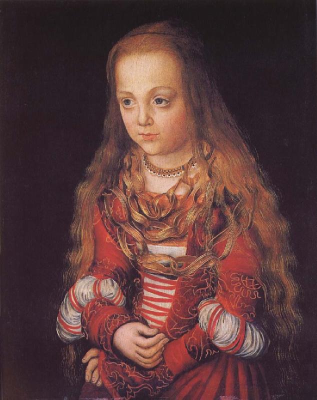 Lucas Cranach the Elder Prinsessa of Saxony oil painting image